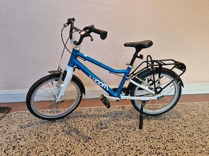 Woom 3 go blau metallic mit viel Zubehör
