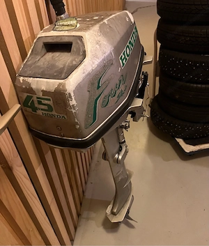 Honda BF 4,5 mit 12 V anlage Bodensee zulassung  Bild 2