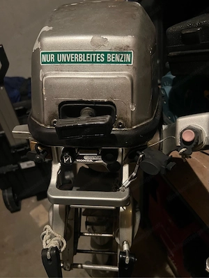 Honda BF 4,5 mit 12 V anlage Bodensee zulassung  Bild 3