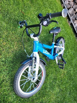 Woom 2 Kinderfahrrad 14 Zoll blau  Bild 4