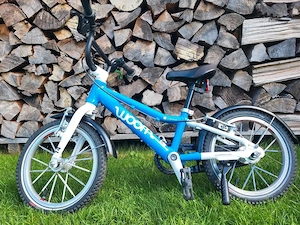 Woom 2 Kinderfahrrad 14 Zoll blau  Bild 2