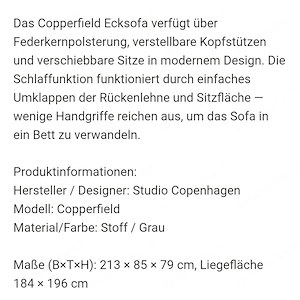 Couch zu verschenken Bild 3