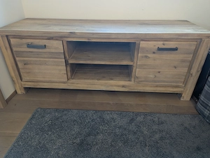 Esszimmerset aus Holz Bild 5