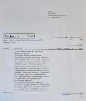 Reform Muli in sehr schönem Zustand Bild 5