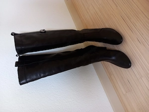 Lederstiefel schwarz 38 Bild 2