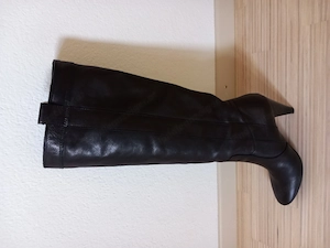 Lederstiefel schwarz 38 Bild 4