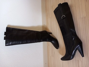 Lederstiefel schwarz 38 Bild 3