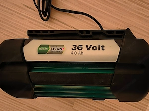 Bosch Akku + Ladegerät für Rasenmäher Bild 4