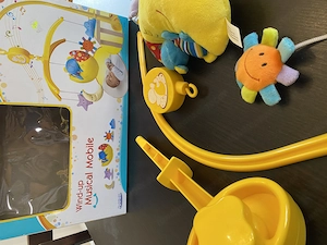 Mobile mit Musik für Gitterbett