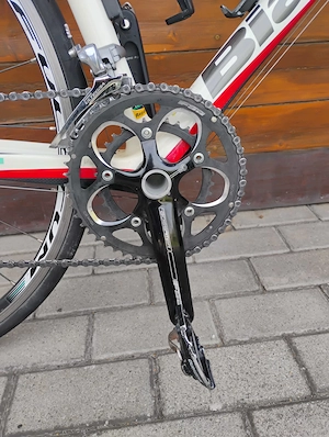 Bianchi Sempre Carbon Rennrad, Gr.59, weiss rot schwar, Shimano Ultegra Bild 7
