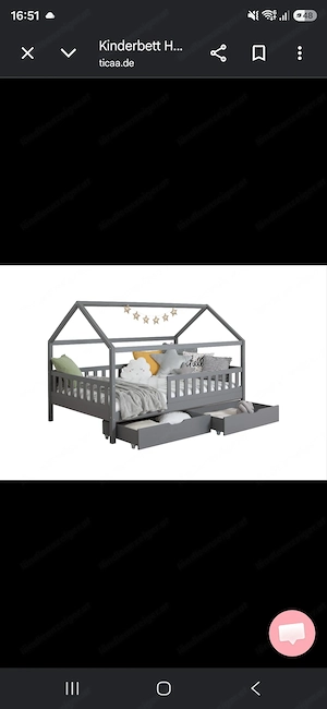 Kinder Hausbett  Bild 3