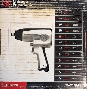 Druckluft Schlagschrauber Halbzoll Profigerät Modell CP7620 (Chicago Pneumatic) Bild 4