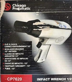 Druckluft Schlagschrauber Halbzoll Profigerät Modell CP7620 (Chicago Pneumatic) Bild 3