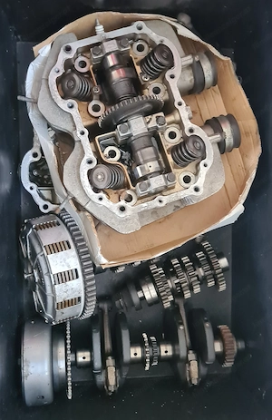 Ersatzteile Kawasaki Z 440 LTD Tank Motor Gabel Licht Teile Rad Bild 4