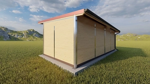 Weidehütte für Pferde & Offenstall kaufen - idealer Pferdeunterstand 2,0 kN - m2 Bild 10