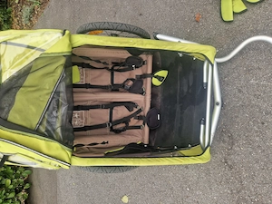 Fahrrad Hänger croozer Bild 2