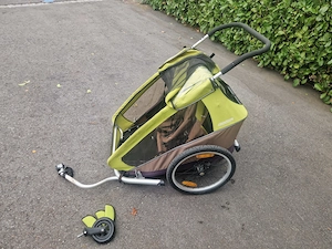 Fahrrad Hänger croozer Bild 3