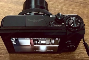 Canon PowerShot G7 X Mark II Bild 3