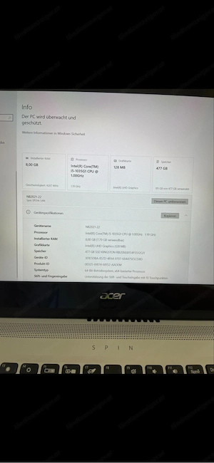 Acer Laptop Bild 3