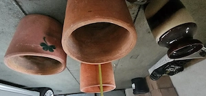 Blumentöpfe aus Ton zu verschenken Bild 4