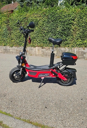E-Roller   E-Scooter WANDLER K E 45 km h Neuwertig! Bild 3