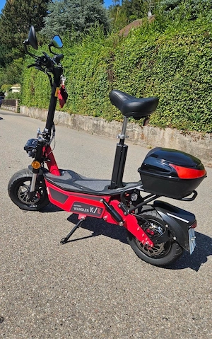 E-Roller   E-Scooter WANDLER K E 45 km h Neuwertig! Bild 4