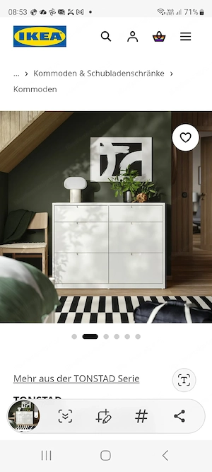Ikea Tonstad Kommode Bild 3