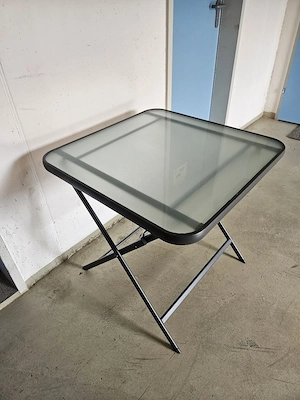 Glastisch klappbar Bild 2