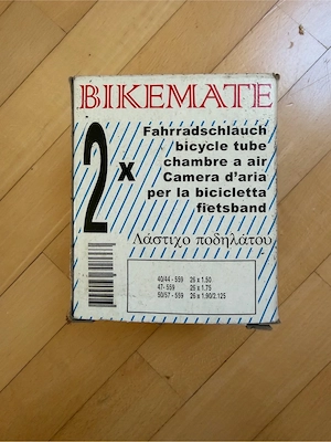 Fahrrad innen Schlauch 2 mal neu