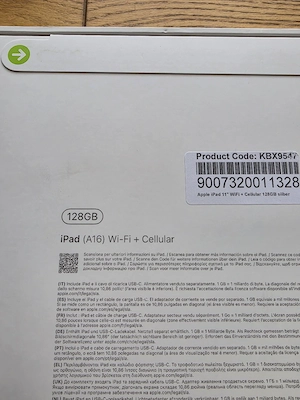 iPad 11. Generation A16 128gb WiFi + Cellular neu und ungeöffnet! Bild 3