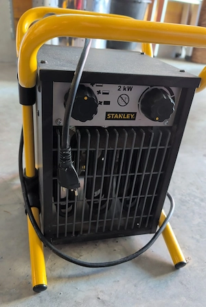 Heizlüfter Stanly 2000W (Werkstatt Garage) Bild 5