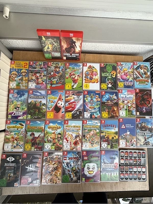 Nintendo swizch 2 und 1 spiele Einzelpreise siehe Beschreibung