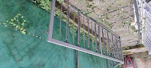 Garten oder Einfahrtstor mit Gehtüre (Schlosserarbeit) Bild 4
