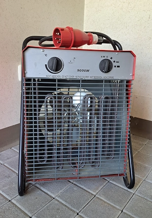 Forsberg Heizlüfter 9 kW, CEE16A Stecker 
