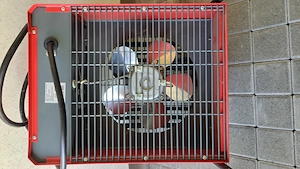 Forsberg Heizlüfter 9 kW, CEE16A Stecker  Bild 5