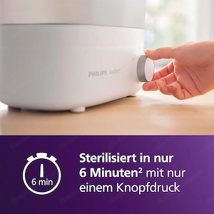 Philips Avent Premium Flaschensterilisator & Trockner   Top Zustand Bild 3