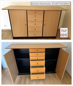 Wohnungsauflösung Schlafzimmerschrank Kommode Vitrine BILLIG ab 59Euro Bild 6