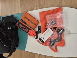 Slash Brainstorm Splitboard 162W + Union Charger + G3 Felle + Dakine Bag Bild 9