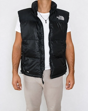 The North Face 700 Herren Daunenweste Schwarz Größe M Bild 3