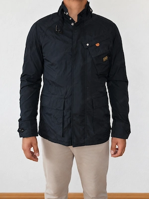 G-Star RAW Herren Field Jacket Übergangsjacke Größe M Dunkelblau Bild 9
