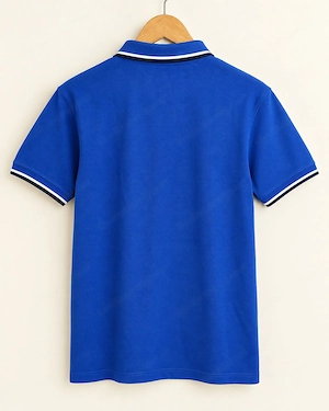 New Balance Herren Poloshirt Blau Größe S Bild 4