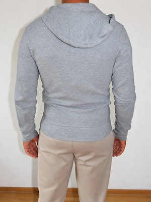 Zara Man Herren Hoodie Sweatjacke Grau Größe S Bild 3