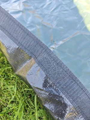 Poolabdeckung Rund Aussendurchmesser 450cm neu + unbenutzt - dickes Planenmaterial Bild 3