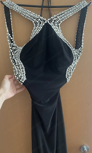 Ballkleid schwarz Bild 3