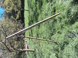 Holz Leiter für Deko Zwecke Bild 2