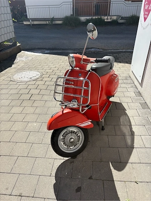 Vespa Primavera ET3 Rot Orange BJ 1982 Bild 4