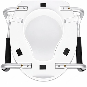 PEPE Mobility Toilettensitzerhöhung mit Armlehnen & Deckel   NEU   originalverpackt Bild 2