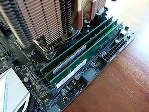 ASUS X99-A USB 3.1 + i7-5820K + 32GB DDR4 + Noctua NH-D15 + 2 NT Bild 4