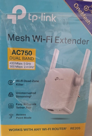 Mesh Wi-Fi Range Extender AC-750 Bild 2