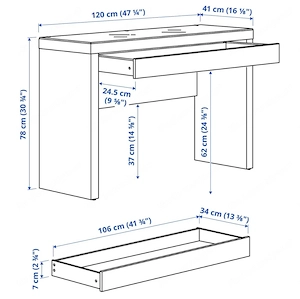 Ikea Malm Schminktisch Bild 4